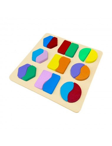 Montessori Geometrik 2 Çizgi Şekiller
