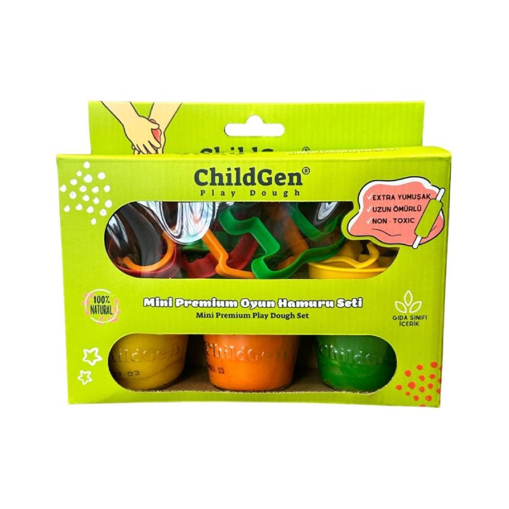 Doğal Oyun Hamuru Mini Set